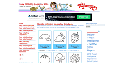 Desktop Screenshot of easycoloring.com